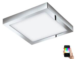 Eglo Eglo 33668-LED RGBW Stmievateľné kúpeľňové svietidlo FUEVA-C 21W/230V 30x30cm EG33668 + záruka 3 roky zadarmo