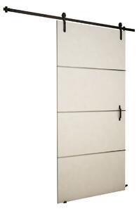 Posuvné interiérové dvere XAVIER 5 - 100 cm, biele