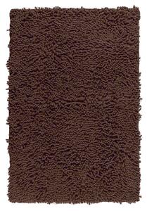 XPOSE® Kúpeľňová predložka MOMOS - tmavo hnedá 40x60 cm