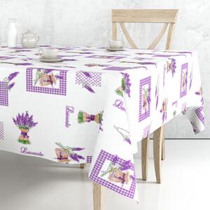 Obrus ​​PVC FL-1311-01 - Levanduľový sen (rôzne veľkosti)