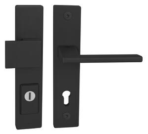MPkovania TI - FORTE PLUS 3214/JUNIOR 4140 - SH, hrúbka dverí 84-90 mm Prevedenie: madlo/kľučka ľavá, Typ otvoru: PZ PLUS s otvorom pre vložku, Rozteč: 90 mm