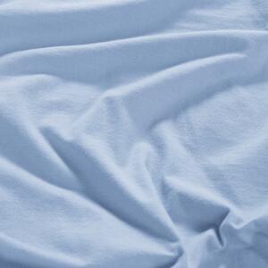 Jersey Lycra prostěradlo Andrea Simone boxspring - Modrá (Della Robbia Blue 16-4020) Rozměr: 90 x 200