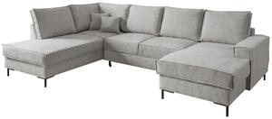 SEDACIA SÚPRAVA, textil, strieborná MID.YOU - Sedačky, Online Only