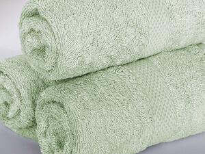 XPOSE® Froté uterák VERONA 3 ks - svetlo zelený 30x50 cm