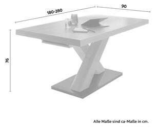 Rozťahovací Stôl Komfort 180 Az
