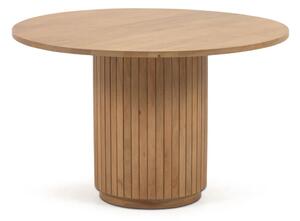 Okrúhly jedálenský stôl z mangového dreva v prírodnej farbe ø 120 cm Licia – Kave Home