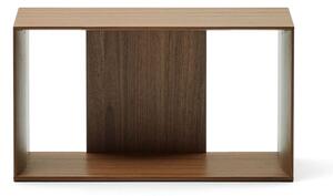 Modulárny policový systém v dekore orecha v prírodnej farbe 67x38 cm Litto – Kave Home