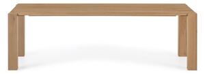 Jedálenský stôl v dekore duba v prírodnej farbe 110x220 cm Deyanira – Kave Home