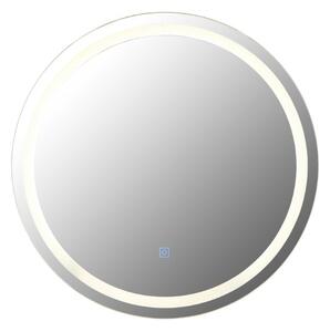 GLOBO 84033 RIVAS zrkadlo s LED osvetlením D550mm LED 10W 803/600lm 4000K chrómová