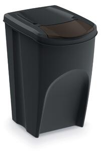 Odpadkový kôš na triedený odpad (4 ks) IKWB35S4 35 l - čierna / kombinácia farieb