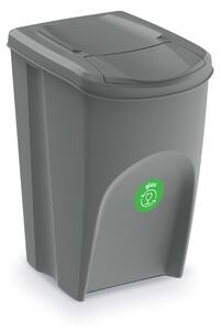 Odpadkový kôš na triedený odpad (3 ks) IKWB35S3 35 l - sivý kameň