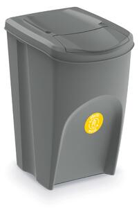 Odpadkový kôš na triedený odpad (3 ks) IKWB35S3 35 l - sivý kameň