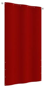 Balkónová markíza červená 120x240 cm oxfordská látka