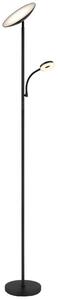GLOBO 58011 SKOPO stojacia lampa V1790mm LED 20W 1900/1100lm 3000+4000+6500K čierna, 3StepDIM