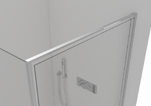 Cerano Porte, 1-krídlové sprchové dvere 90x195 cm, 8mm číre sklo, chrómový profil, CER-CER-413477