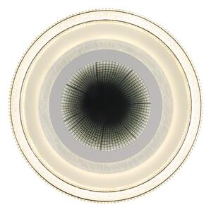 GLOBO 48557-48W ALSUNA stropné svietidlo D480mm LED 48W 6000/2640lm 2700-6000K biela, krištáľový efekt, diaľkový ovládač