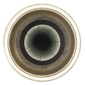 GLOBO 48557-48 ALSUNA stropné svietidlo D480mm LED 48W 6000/2160lm 2700-6000K antracitová, krištáľový efekt, diaľkový ovládač