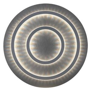GLOBO 48042-60A JAYDEN stropné svietidlo D550mm LED 60W 9100/2100lm 3000-6500K čierna, šedá, krištáľový efekt, časovač, diaľkový ovládač