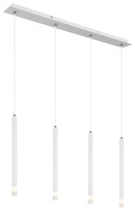 GLOBO 15629W-4 RYAN závesné svietidlo 4xG9 biela