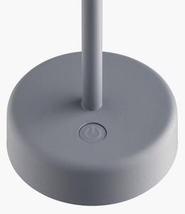 Nordlux - LED stmievateľná nabíjacia vonkajšia stolová lampa ELLEN LED/2,8W/3,7V IP44 sivá