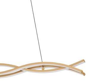 Eglo 901106 - LED luster na lankách LASANA LED/35W/230V zlatý