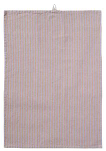 Bavlnená utierka Linea Purple / Rustic Brown 50 × 70 cm