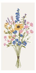 Papierové obrúsky Summer bouquet – 16 ks