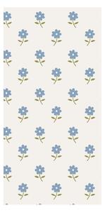 Papierové obrúsky Blue flower / Cream – 16 ks
