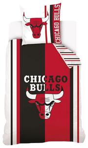 Basketbalové obliečky NBA Chicago Bulls, 140 x 200 cm, 70 x 90 cm