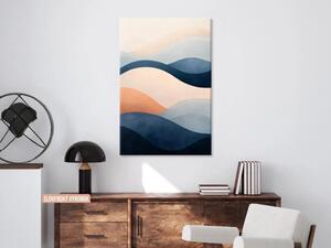 Karlsdesign.sk - Farebný obraz na stenu | Tiché vlny - 20x30