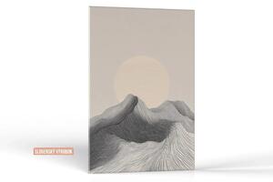 Karlsdesign.sk - Obraz na stenu | Tiché obrysy hôr - 20x30