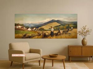 Karlsdesign.sk - Obraz na stenu | Tradičný život na vidieku - 20x50