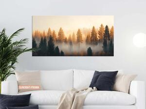 Karlsdesign.sk - Obraz na stenu | Zlaté ticho rána - 20x40