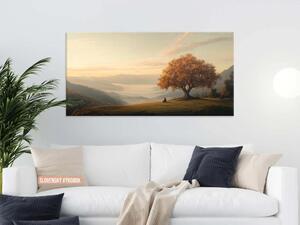 Karlsdesign.sk - Drevená dekorácia na stenu | Obraz | Ticho pod stromom - 20x40