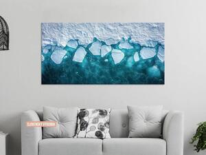 Karlsdesign.sk - Drevený obraz | Línia mrazu - 20x40