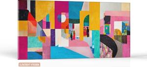 Karlsdesign.sk - Farebné mestské fragmenty | Obraz - 20x40