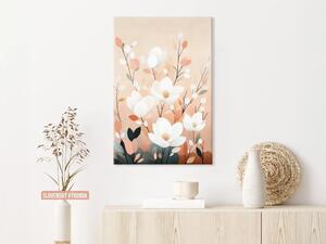 Karlsdesign.sk - Farebný obraz na stenu | Elegantné magnólie - 20x30