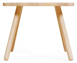 MUZZA Detský stôl cilia 55 x 55 cm prírodný