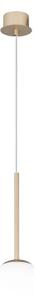 Ondaluce - Závesný luster JEWEL na kábli 1xE14/10W/230V pr. 17 cm zlatá/biela