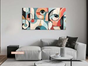 Karlsdesign.sk - Abstraktná harmónia farieb | Obraz - 20x40