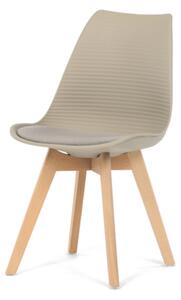 Jedálenská stolička Autronic 48x82 cm hnedá plast CT-X7055 CAP