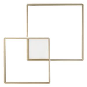Ondaluce - stmievateľné LED stropné svietidlo DOWEL LED/46W/230V 55x55 cm zlaté