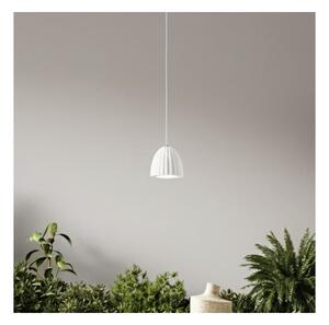 Ondaluce - Závesný luster na lanku CONCRETE 1xGU10/7,5W/230V pr. 10,5 cm betón/biela