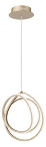 Ondaluce - LED stmievateľný luster na lanku GOLDEN LED/28W/230V pr. 31,5 cm zlatá