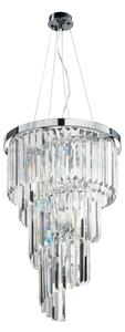 Ondaluce - Krištáľový luster na lanku ALEXANDER 7xE14/10W/230V lesklý chróm