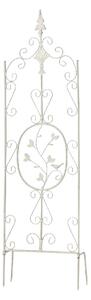 Mriežka na ruže Burg ~ 122 x 35 cm - Biela antik
