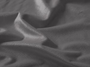 Biante Zamatový oválny obrus Velvet Prémium SVP-017 Tmavo sivý 140x220 cm