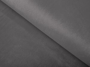 Biante Zamatový obdĺžnikový obrus Velvet Premium SVP-017 Tmavo sivý 50x100 cm