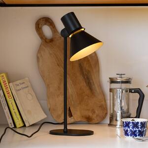 Anglepoise Stolová lampa typ 80 T1, matná čierna, 48 cm, kov, Čierna, Obývacia izba / jedáleň, Hliník, Dizajn, Stojacie svietidlo