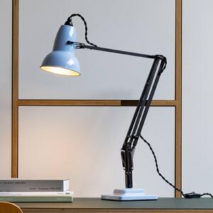 Anglepoise Stolová lampa Original 1227, opálovo modrá/čierna, 49 cm, Čierna, Pracovňa / Kancelária, Hliník, Dizajn, Stojacie svietidlo